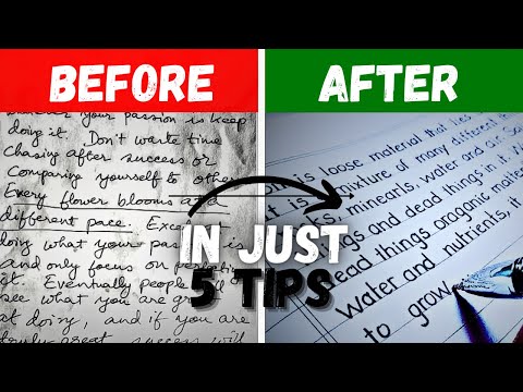 5 Simple TIPS to Improve Your Handwriting Skills 😲 | SECRET TIPS TO IMPROVE YOUR HANDWRITING