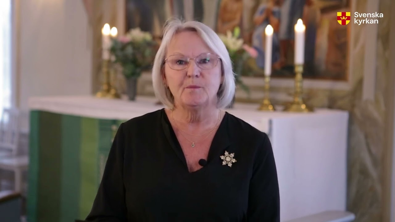 Lördagsbön från Möljeryd kyrka med Helén Sunnehav Strurevik