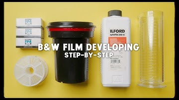 A Complete & Easy Guide to Develop B&W Film at Home (how I started)