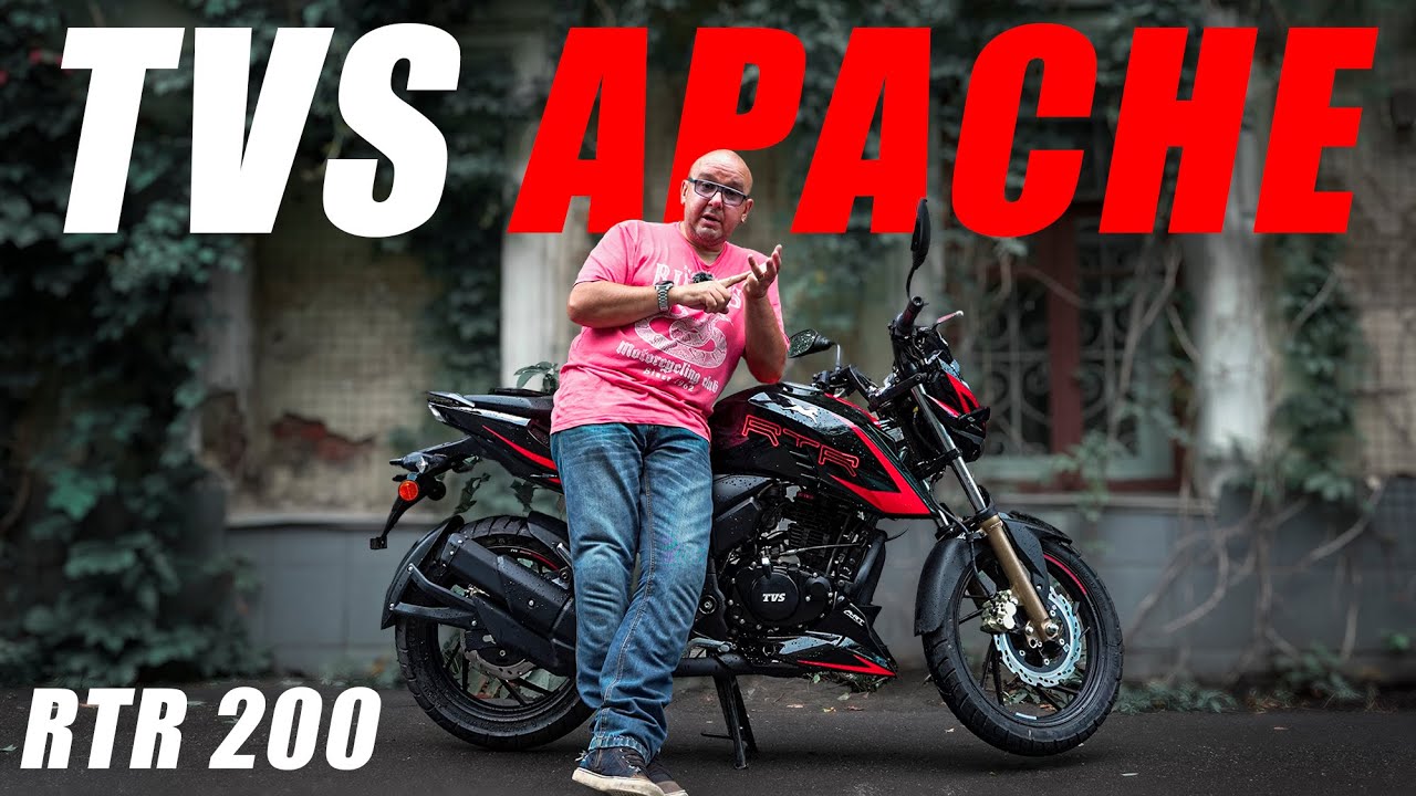 TVS APACHE RTR 200 4V - индийский спортбайк