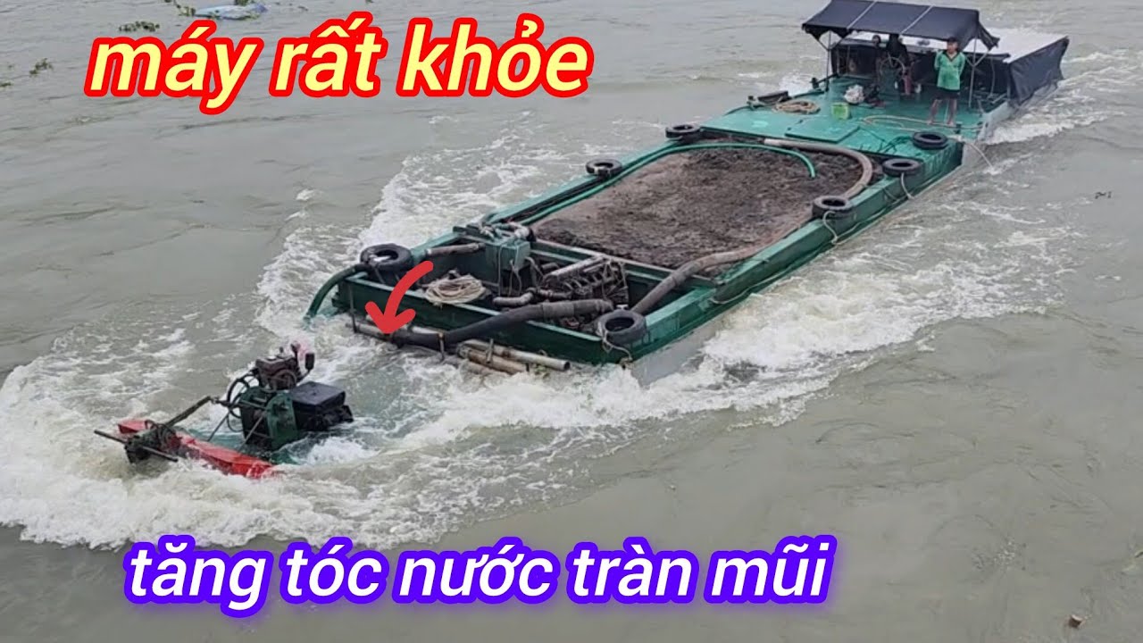 Sà lan chở quá tải tăng tóc khủng khiếp 