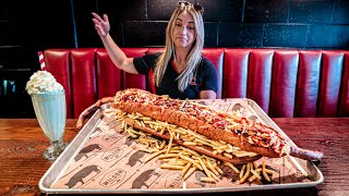 'Nobody Can Beat' This 1 Meter 'Long Dog' Challenge In New Zealand! by Katina Eats Kilos 475,202 views 3 months ago 8 minutes, 7 seconds