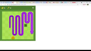 Google Snake High Score WR - Slow Small 1 Fruit Key
