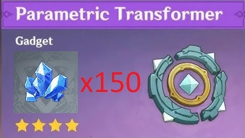 150x Magical Crystal Chunk Parametric Transformer!!!