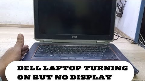 Dell latitude E6420 Turning On But No Display Solution/Dell laptop turning on but no display repair