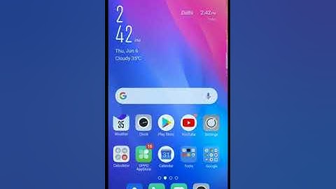 Oppo a3s new update Color. Os 5.2.1 adjust homescreen as Realme  feature
