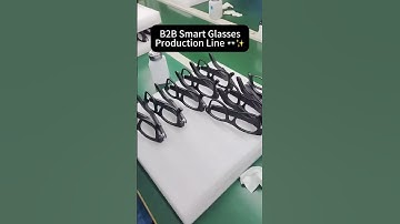 👓#smartglasses ,built for #b2b !From tiny parts to AI power — see our full assembly line in action.