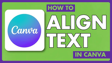How To Align Text In Canva | Easy Canva Tutorial