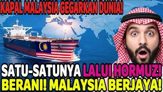 Gempar Kapal Tangki MALAYSIA Lintasi Selat Hormuz Sepantas Kilat, Tentera Laut AS Terkejut!