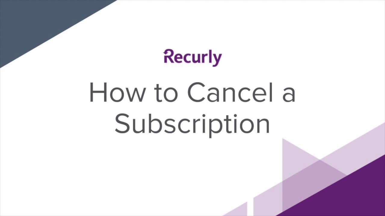 how to cancel subscription for resume now