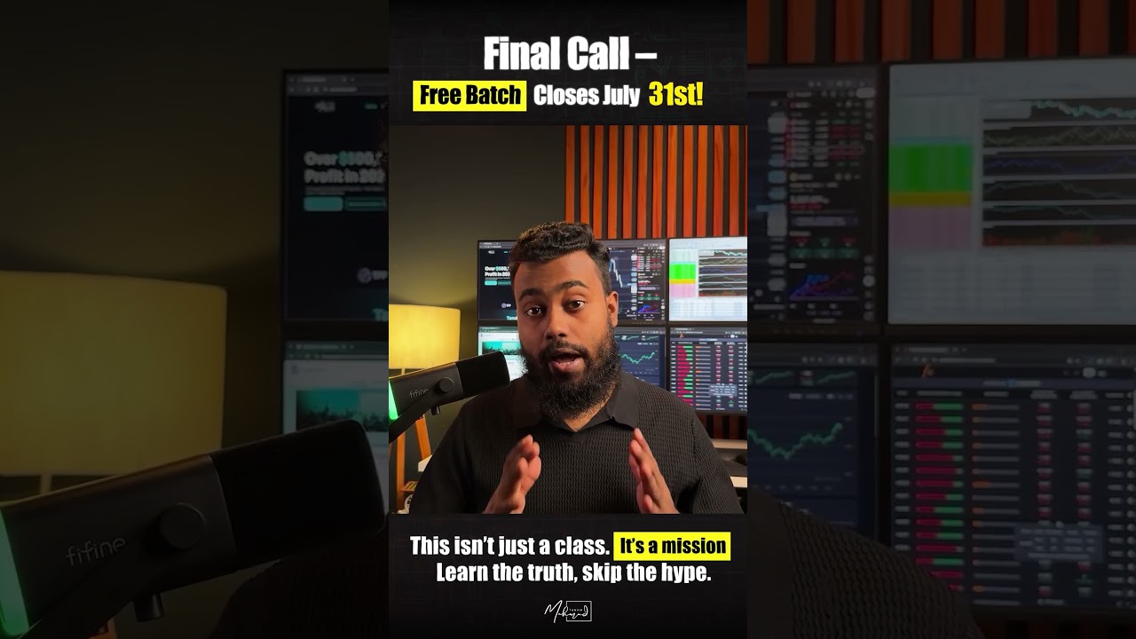 Start & Master TRADING Final Call – LFPM Academy’s Free Batch Closing July 31st!