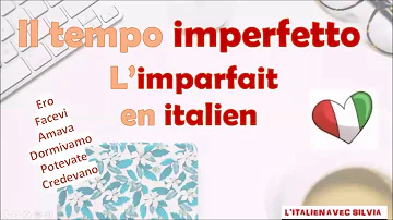 Quand utiliser l'imparfait en italien ?