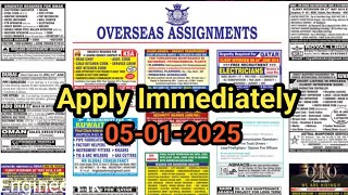 Ignment Abroad Times Today Newspaper Gulfjobs 05-11-2025