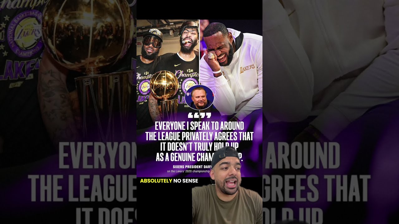 Daryl Morey Says Lakers Bubble Ring Doesn T Count Shorts Nba
