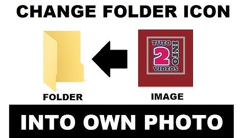 How to Change Folder icon into your Own Photo | Folder Set Image | Change Folder Icon Image