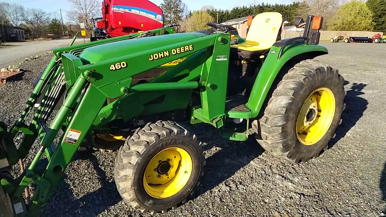 John Deere 4710 Power Reverser Tractor for sale YouTube