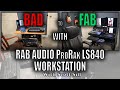 How To Fix Your Horrible Studio Desk to Something Great with RAB Audio ProRak LS840 Workstation