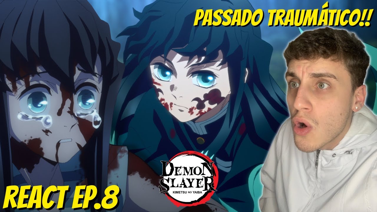 GENYA E NEZUKO MITANDO! - React Demon Slayer EP 4 temporada 3