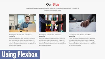 Responsive Blog Template Website Design | HTML & CSS Tutorial