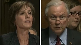 Jeff Sessions asks Sally Yates about saying \\
