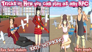 You Can Play as Any NPC You Want🤩 New Tricks of Sakura School Simulator screenshot 2