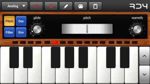 RD4 Groovebox (by mikrosonic) - music app for Android and iOS.