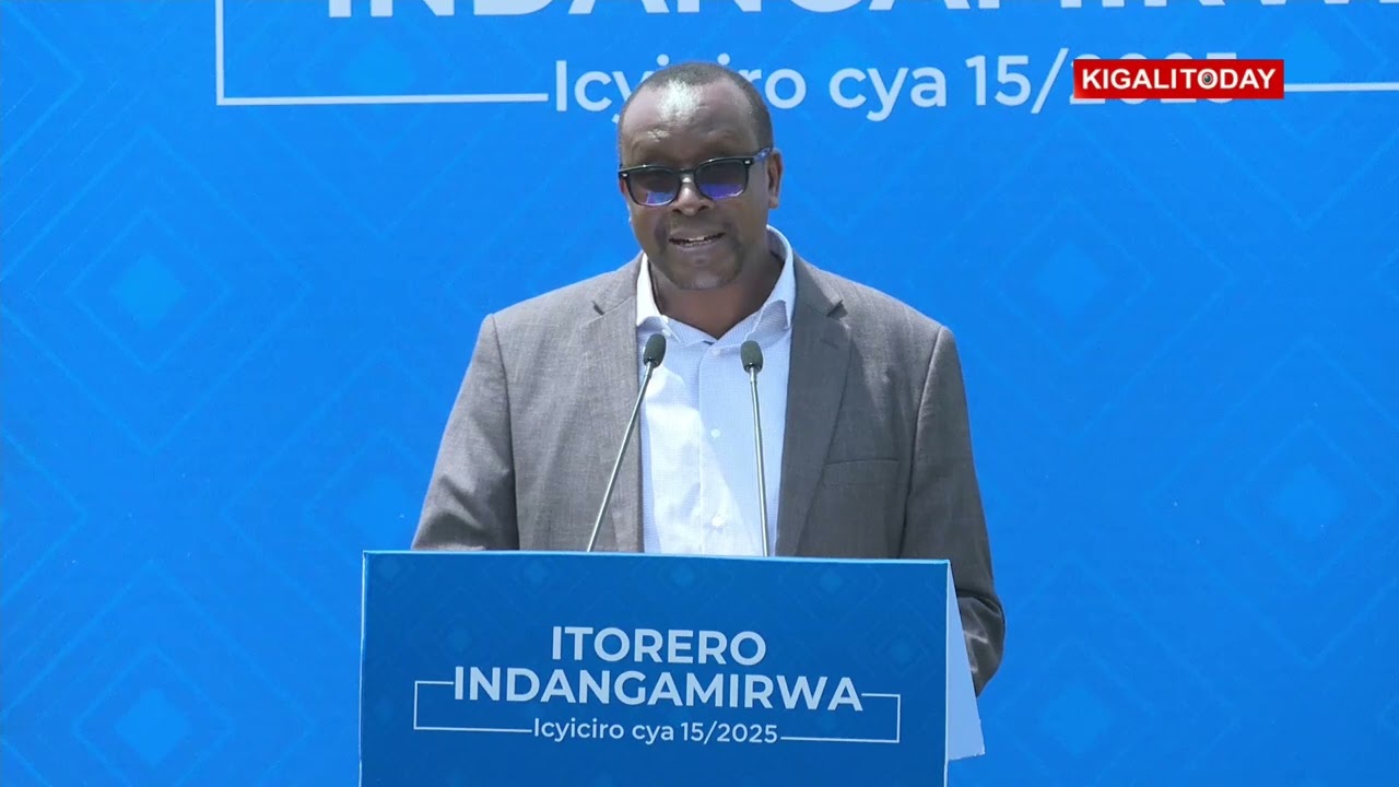 Ijambo ry' Ikaze Minisitiri Dr  Jean Damascène BIZIMANA yagejeje ku Ndangamirwa 15 n'Abashyitsi