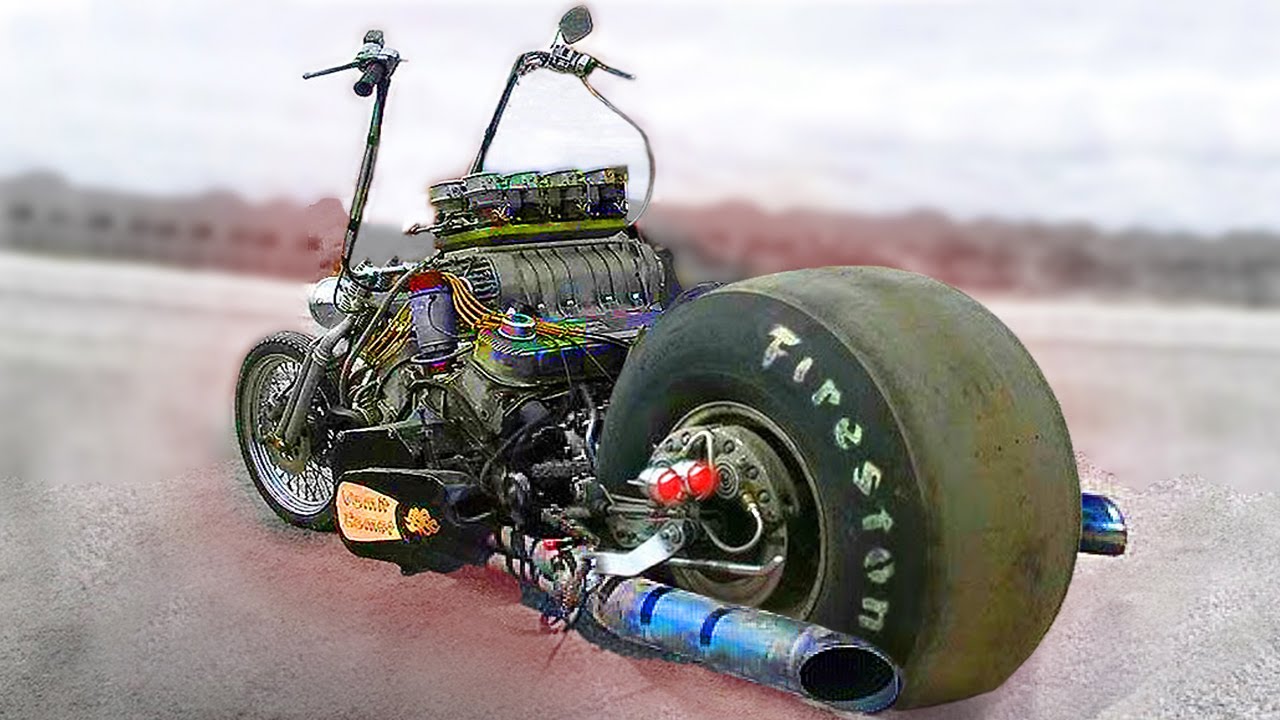 ⁣Rat Rod Motorcycles Compilation (Diesel engine) | Custom Bike 2021