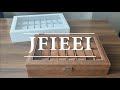 2021 Best Watch Box - JFIEEI 24 Slot PU Leather Watch Case