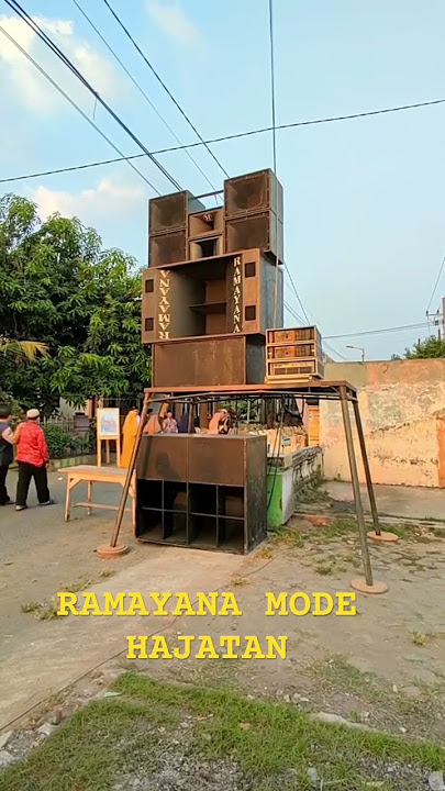 Ramayana pro audio versi hajatan  #soundsystem #shortvideo #ramayana #soundhajatan #soundsystem