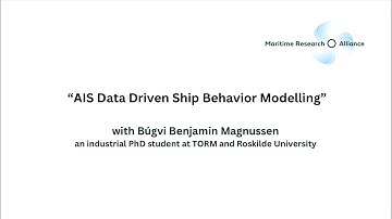 AIS Data Driven Ship Behavior Modelling
