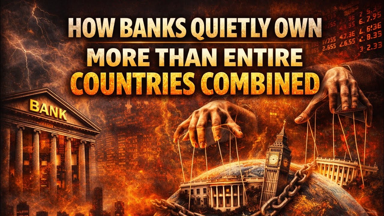 How Banks Quietly Own More Than Entire Countries Combined