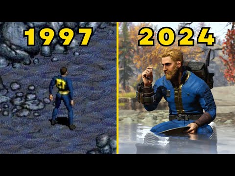 Evolution of Fallout Games 1997-2022