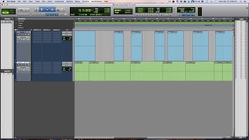 Pro Tools: How to Close/Delete Gaps Across Many Clips