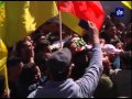 رام الله تشييع جثمان الشهيد