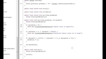 Java Interview Question And Answer What threading related methods are there in object class