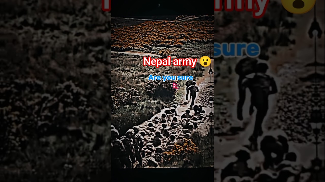 the world best Fearless arms nepal army💀⚔️