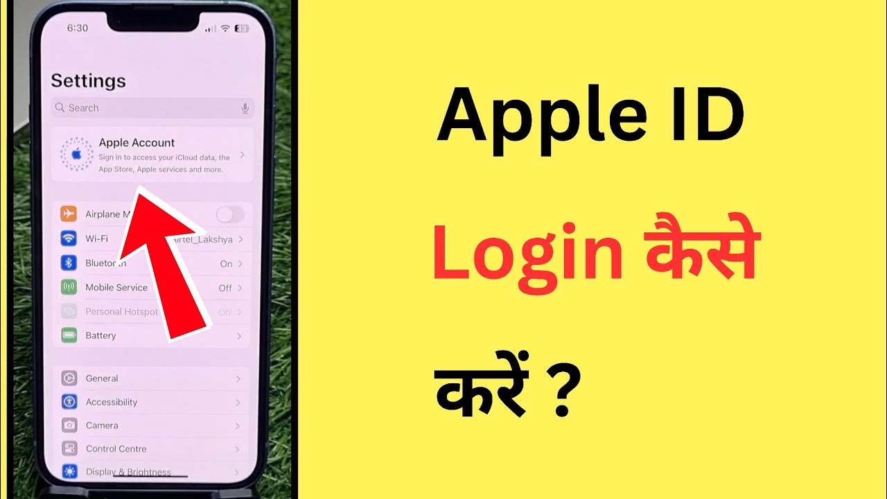 iPhone Me Apple ID Sign In Kaise Kare How To