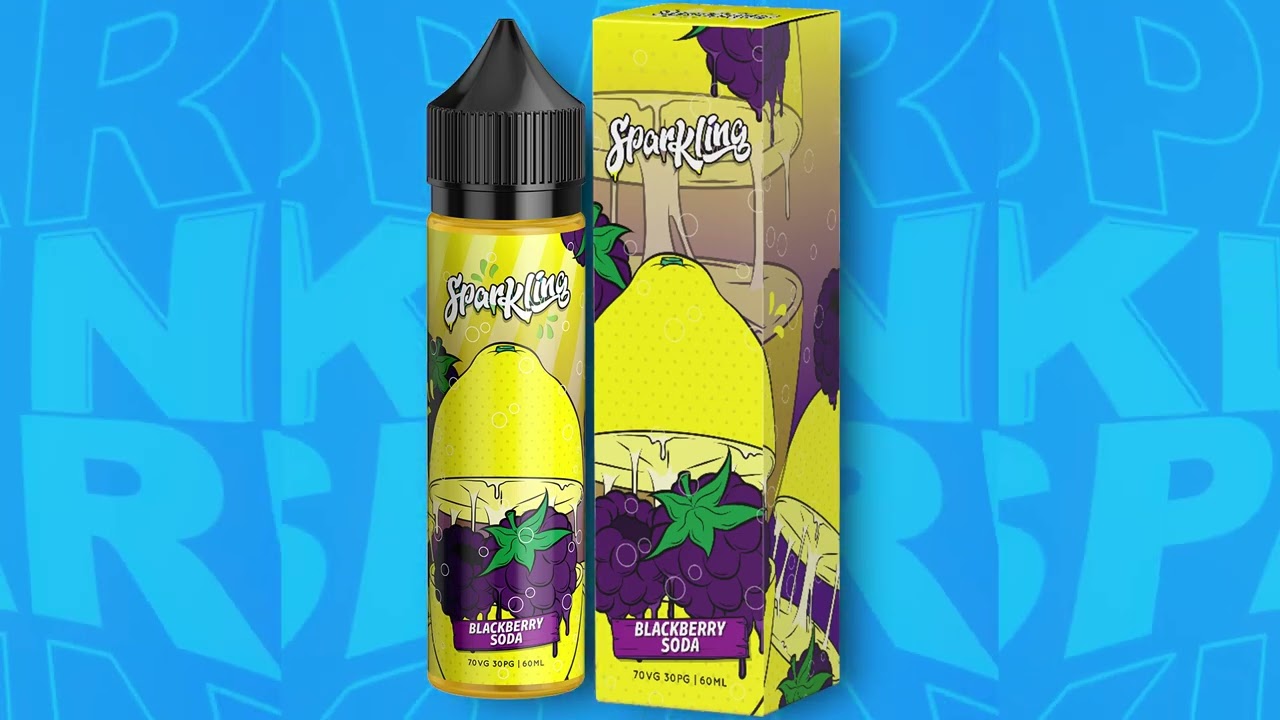 Sparkling Blackberry Grape Soda Eliquid | TooWild Juice