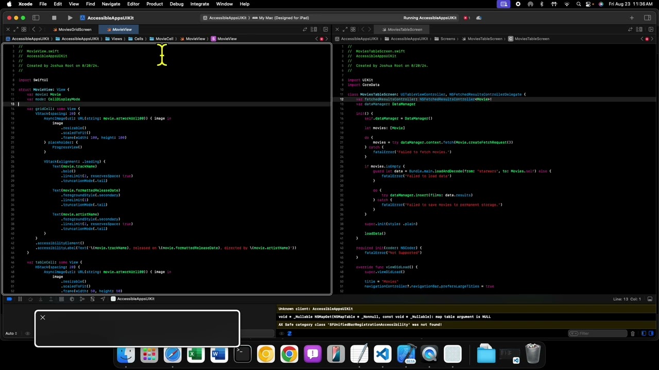 Making Accessible Apps - 5 - Accessibility Labels