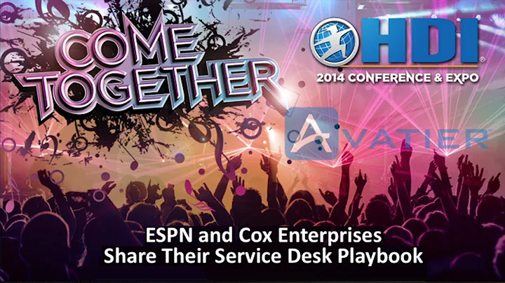 2014 HDI Conference Service Desk Enterprise Passwo...