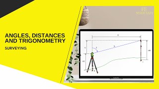 FE Review - Surveying - Angles, Distances and Trigonometry