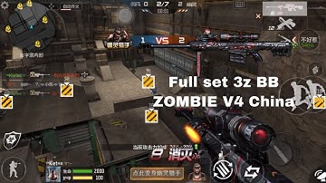 [ CF MOBILE CHINA ]  3Z Born Best Zombie V4 - RBNO1