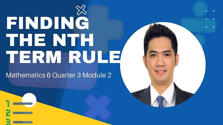 Math 6 Q3 Module 2 Lesson 1 (Finding the nth term rule)