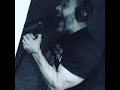 Cryophilic’s Ben tracking vocals.