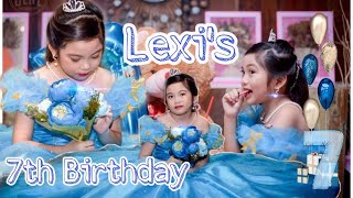 Lexis 7Th Birthday Tipid Celebrations Cinderella Theme