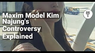 Maxim Model Kim Najung Faces Controversy Over Drug Use