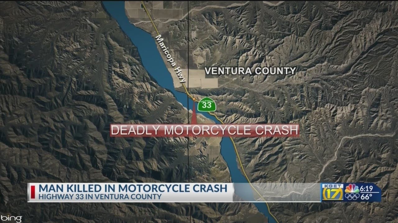 Man killed in motorcycle crash on Hwy. 33 - YouTube
