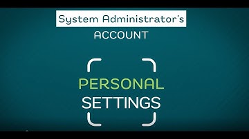 Classera EN admin Personal Settings