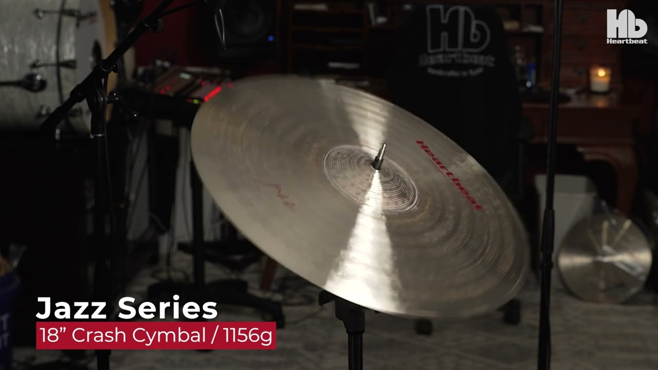 Heartbeat Jazz Crash Cymbals